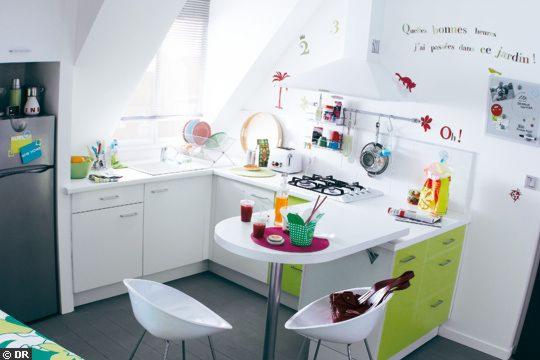 Para decorar una cocina pequeña